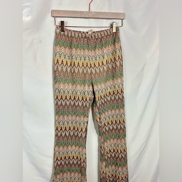 Inspired Hearts crochet hippie boho wide leg pants size S - Picture 2 of 7